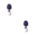 thumbnail image 4 of Kearding Árbol de simulación de bonsái Artificial, adornos de en maceta, maceta de plantas falsas, maceta artesanal para decoración de Type1 NO1, 4 of 6