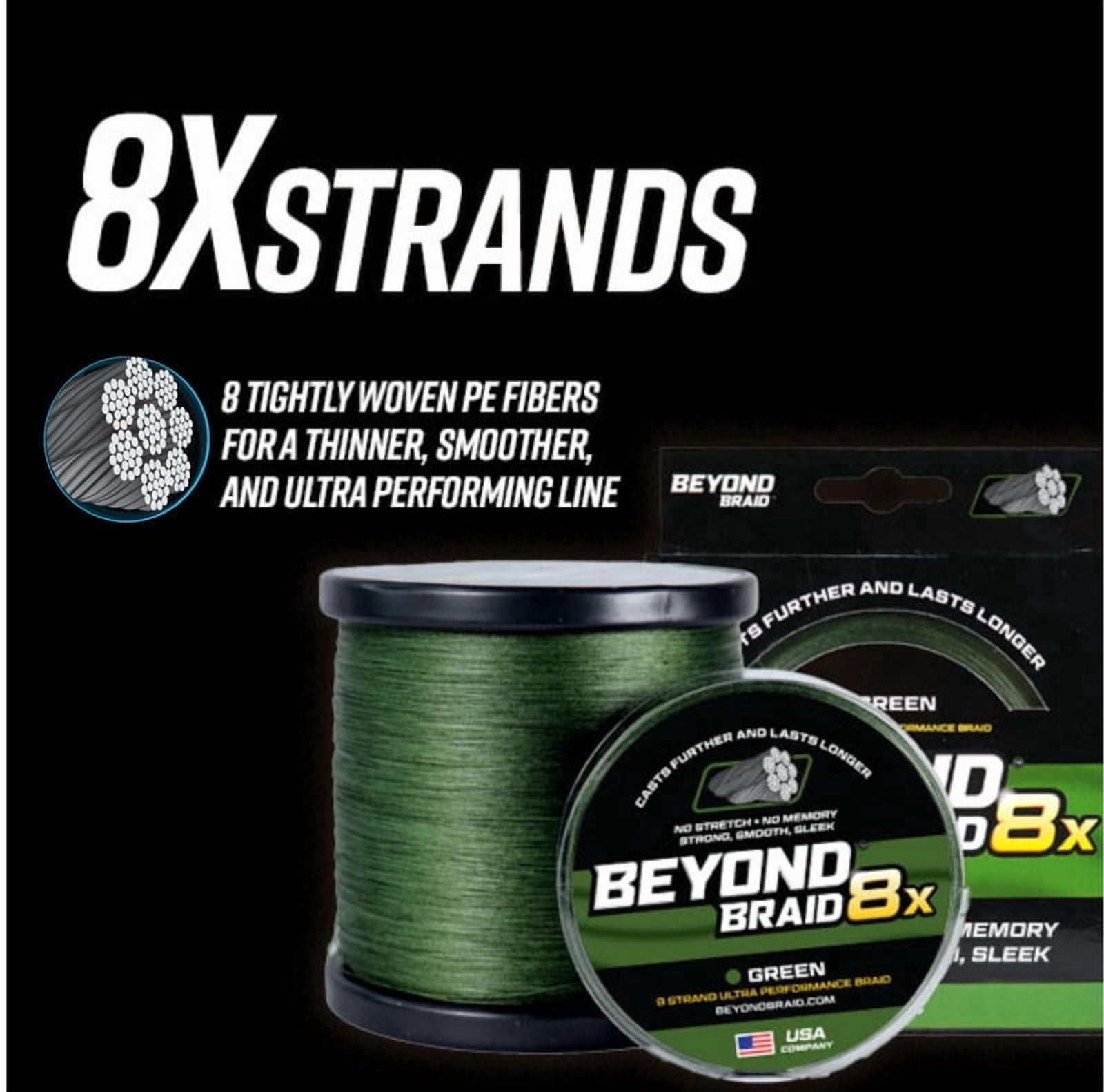 Beyond Braid Blackout No Fade 8X 300 Yards 40LB