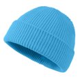 thumbnail image 4 of Jumpingount Sombreros para mujer Accesorio de ropa Sombrero para adultos Gorros de invierno cómodos y flexibles Sombrero de punto unisex para Azul eléctrico 5piezas, 4 of 6