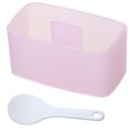 thumbnail image 1 of Home Diy Rice Ball Mould Rectangular Multilayer Sushi Maker With Spoon (Pink), 1 of 9