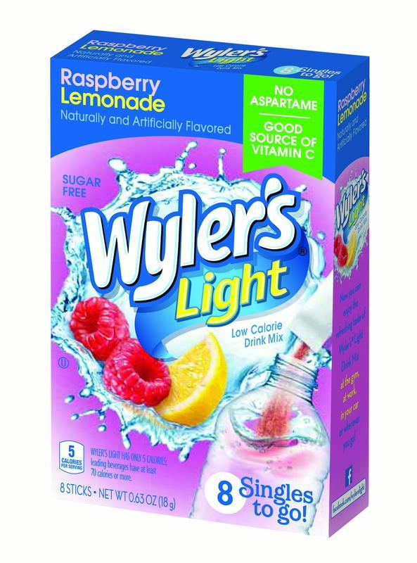 Wyler’s Light Singles To Go! Sugar Free Drink Mix, Raspberry Lemonade