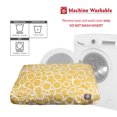 thumbnail image 5 of Majestic Pet | Fusion Rectangle Pet Bed For Dogs, Removable Cover, Yellow, Small, 5 of 6
