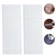 thumbnail image 2 of Matsuzay 2 uds cinta acrílica de doble cara cinta adhesiva transparente impermeable almohadilla antideslizante pegatina sin rastro Almacenamiento y organización del hogar, 2 of 6