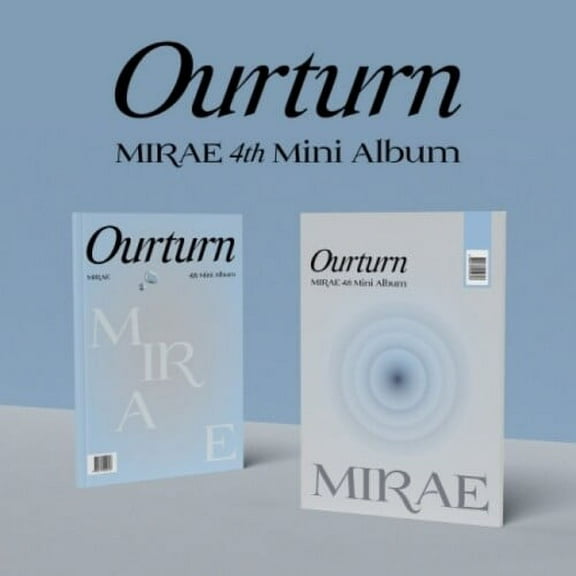 Mirae - Ourturn - Random Cover - incl. 88pg Photo Book, Photo Card, Poster, DIY Bookmark, Bookmark, Message Card   2 Stickers - Music & Performance - CD