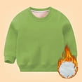 thumbnail image 2 of EnJoCho Kids Sher𝗉a Hoodie - Fleece Lined Fuzzy Hooded Long Sleeve Pullover Sweatshirt for Boys Girls Winter Back-to-School Casual Outerwear Layering, 2 of 3