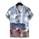 thumbnail image 3 of Camisas de playa para hombre 2024, camisas casuales frescas de verano con estampado 3D de coco, camisas de manga corta con solapa, camisas de calle, ropa para hombres y mujeres, 3 of 4