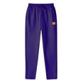 thumbnail image 4 of TOWED22 Men's Cargo Sweatpants Joggers Casual Pants with Pockets for Hiking Athletic Workout(Dark Purple,M), 4 of 5
