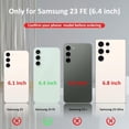 thumbnail image 2 of Case for Samsung Galaxy S23 FE Phone Case Samsung S23 FE Case, Military Grade, Heavy Duty, with Kickstand Ring, Support Magnet Car Mount for Samsung Galaxy S23 FE Case Rose Gold, 2 of 12