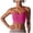 Bras for Women - Hot Pink, variant on uvwlwu Women Seamless Y Back Longline Wireless Sports Bra Thin Adjustable Straps Stretch Breathable Light Support Yoga Running Fitness Comfort Underwear,XL