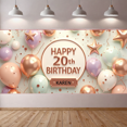 thumbnail image 5 of Decorative Design Birthday Party Banner Colorful Theme Celebration Decoration Happy 20th Birthday Banner for Birthday Party Kids Party Indoor Decoration, 5 of 8