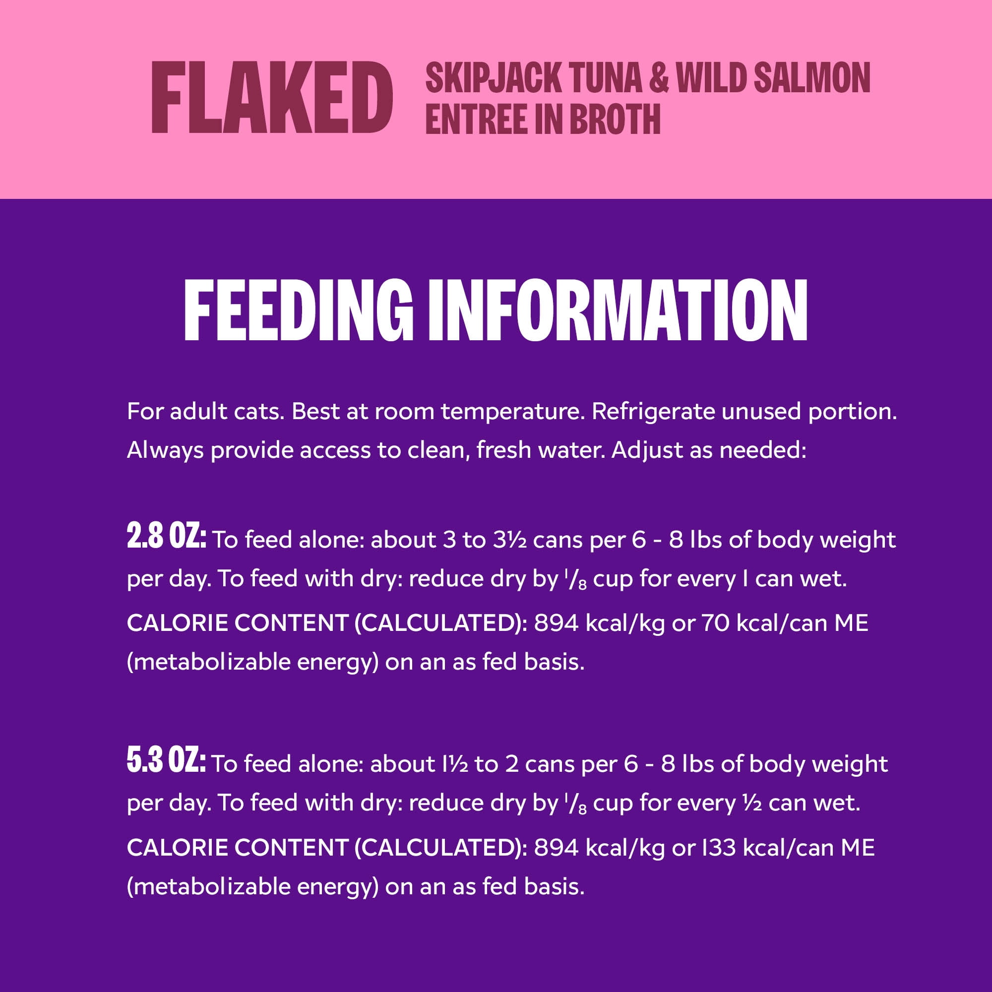 Wellness CORE Signature Selects Flaked Adult Canned Wet Cat Food, Natural, Protein Rich, Grain Free, Skipjack Tuna and Wild Salmon Entrée Recipe, 2.8 oz, Pack of 12 Cans