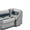 Gray, Blue & Charcoal, variant on Classic Left Lean Back Pontoon Seats