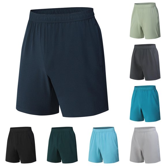 Running Shorts Lightweight Athletic Training 4 Inch Gym Workout Casual Summer Shorts with Breathable Shorts for Men Big and Tall