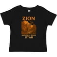 thumbnail image 3 of Inktastic Zion National Park Utah Vintage Landscape Art Boys or Girls Baby T-Shirt, 3 of 5