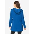thumbnail image 2 of Woman Within Plus Size V-Neck Hoodie Sweatshirt, 2 of 6