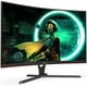 thumbnail image 2 of Monitor Gamer Curvo 31.5 AOC 1ms 165Hz Full HD VA WLED HDMI FreeSync negro, 2 of 6