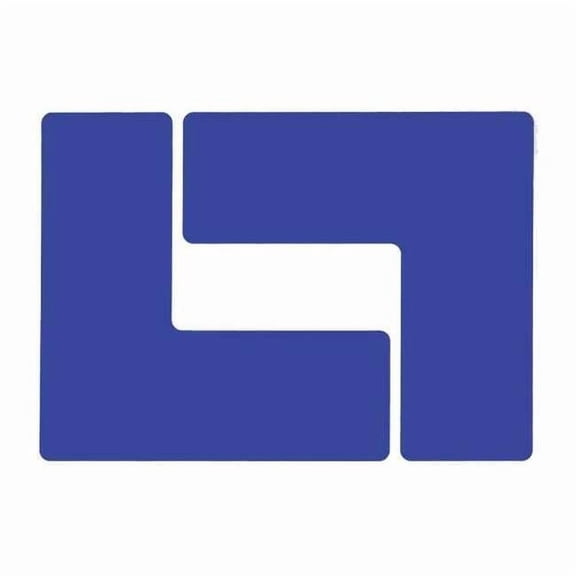 Brady Floor Tape,Blue,3 inx8 in,L,PK20 104444