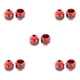 thumbnail image 1 of Riwesomey 1 par de copas de horquilla delantera de motocicleta, protección contra caídas, protectores deslizantes, protectores de choque, piezas de rojo 5piezas Riwesomey CBP185925, 1 of 4