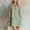 Light Green, variant on Morttic Women's Solid Color Stand Collar Half Zip Sleeveless Mini Dress – Side Pockets, Loose Shift, Casual Work & Weekend Light Purple,S