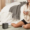thumbnail image 4 of Small Space Heater Mini Heater for Office Desk, Fast Electric Heaters for Indoor Use, Intelligent Standby, Energy Saving & Silent Design, Portable Heating Heaters for Home(Black), 4 of 6