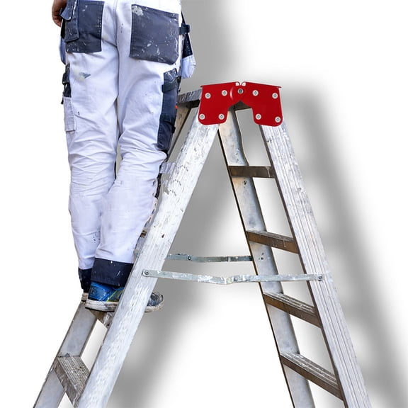 HOMEMAXS 2pcs Heavy Duty Iron Ladder Hinge Attic Ladder Hinge Replacement Kit Attic Ladder Parts Step Ladder Hinge Replacement Kit