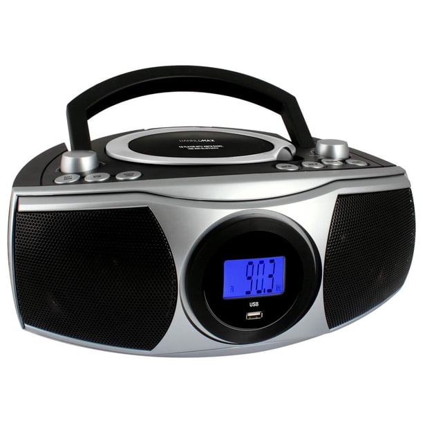 Reproductor portátil de CD/MP3 HANNLOMAX HX-315CD con Bluetooth y USB
