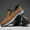 Brown, variant on CANEMON Men's Outdoor Casual Fashion Breathable Slip-on Loafers, Non-slip Walking Sneakers