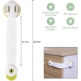 thumbnail image 2 of Green Child Safety Closet Doors,6 PCS Safety Latches, 2 of 4