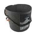 thumbnail image 3 of Organizador de almacenamiento de sombreros, contenedor de viaje para sombreros, cubo de almacenamiento de fieltro a prueba de polvo, caja de, 3 of 9