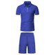 thumbnail image 5 of Mens Camisas de Verano de Manga Corta Suelta Cremallera Solapa Camiseta con Pantalones Cortos, Poliéster de Color Sólido para Casual Y Diario, 5 of 9