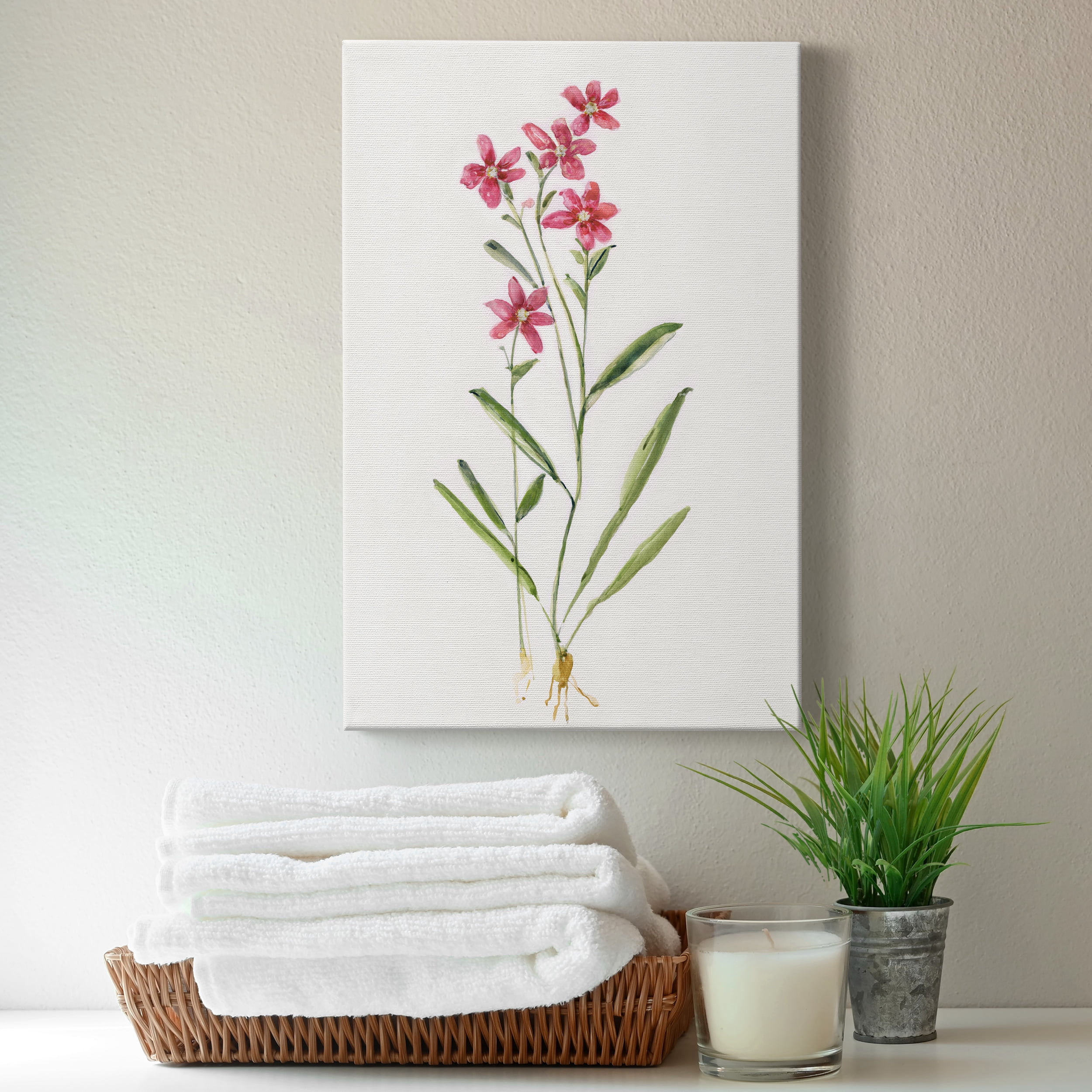 Delicate Pink II Premium Gallery Wrapped Canvas - Ready to Hang - 8 x 12
