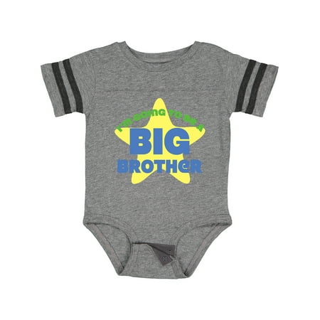 

Inktastic I m Going to Be a Big Brother Gift Baby Boy Bodysuit