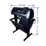 PreAsion Vinyl Cutter Plotter Cutting Plotter with Automatic Edge Inspection 24in