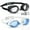 Aqua & Aqua, variant on GPED Swim Goggles 2 Pack Anti-Fog Waterproof Anti-UV Clear Vision Silicone Swimming Goggles for Adult Women Men