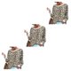 thumbnail image 3 of Guardurnaity Mujer primavera otoño manga larga cuello Sexy leopardo pulóver sudadera fiesta banquete ropa regalo de cumpleaños Type1, 3 of 6