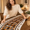 thumbnail image 6 of huayou Fall Harvest Theme Table Runner, 13x72 Inch Lightweight Waterproof Table Runner, for Thanksgiving Patry, Home Gathering, Kitchen, Dining Table, 6 of 8
