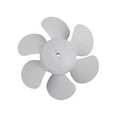 thumbnail image 2 of 6/8/10/12 Inches Exhaust Fan Blade 6 Leaves Electric Ventilation Fan Replacement Fan Blade Hvac Systems Parts, 2 of 9