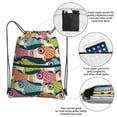 thumbnail image 3 of Vsdgher Lantern Koi Fish Drawstring Backpack Water Resistant String Bag Sports Sackpack Gym Sack for Men Women, 3 of 6