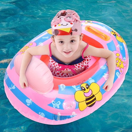 Inflatable Swimming Seat Safety Floaters Beach Swimming Pool Care Aid ...