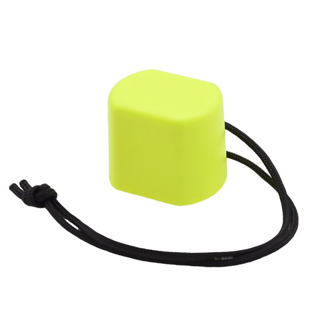 Soidarity Funda protectora Caucho de alta Resistente al desgaste Firme Aspecto exquisito Válvula de cabeza de botella Larga vida útil Deportes acuáticos Amarillo fluorescente