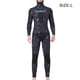 thumbnail image 2 of Wetsuits Camuflaje con capucha Premium a prueba de frío Mantenga cálido pantalones largos de manga larga con un traje de surf a prueba de sol para snorkeling surf en verde l 5mm Advancent  OD017114-02, 2 of 6