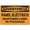 Warning Sign 3, variant on Warning Emergency Exit Do Not Block Sign 8"x12", Rust Free Aluminum Metal Sign Weather Resistant Durable Easy To Mount, Indoor Outdoor Use for Home Business Fire Safety Area