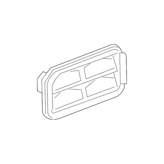 Genuine OE GM Quarter Outlet Vent 22788177
