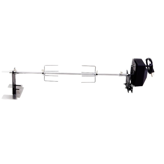 Charbroil Universal Grill Rotisserie - Corded Electric - Black — Residential Use, Standard Application