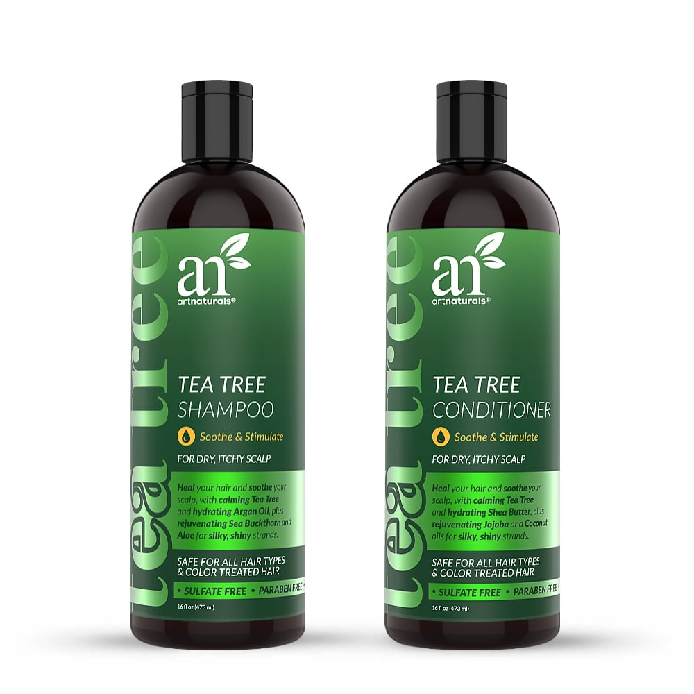 Artnaturals Tea Tree Shampoo and Conditioner Gift Set (2 x 16 Fl Oz
