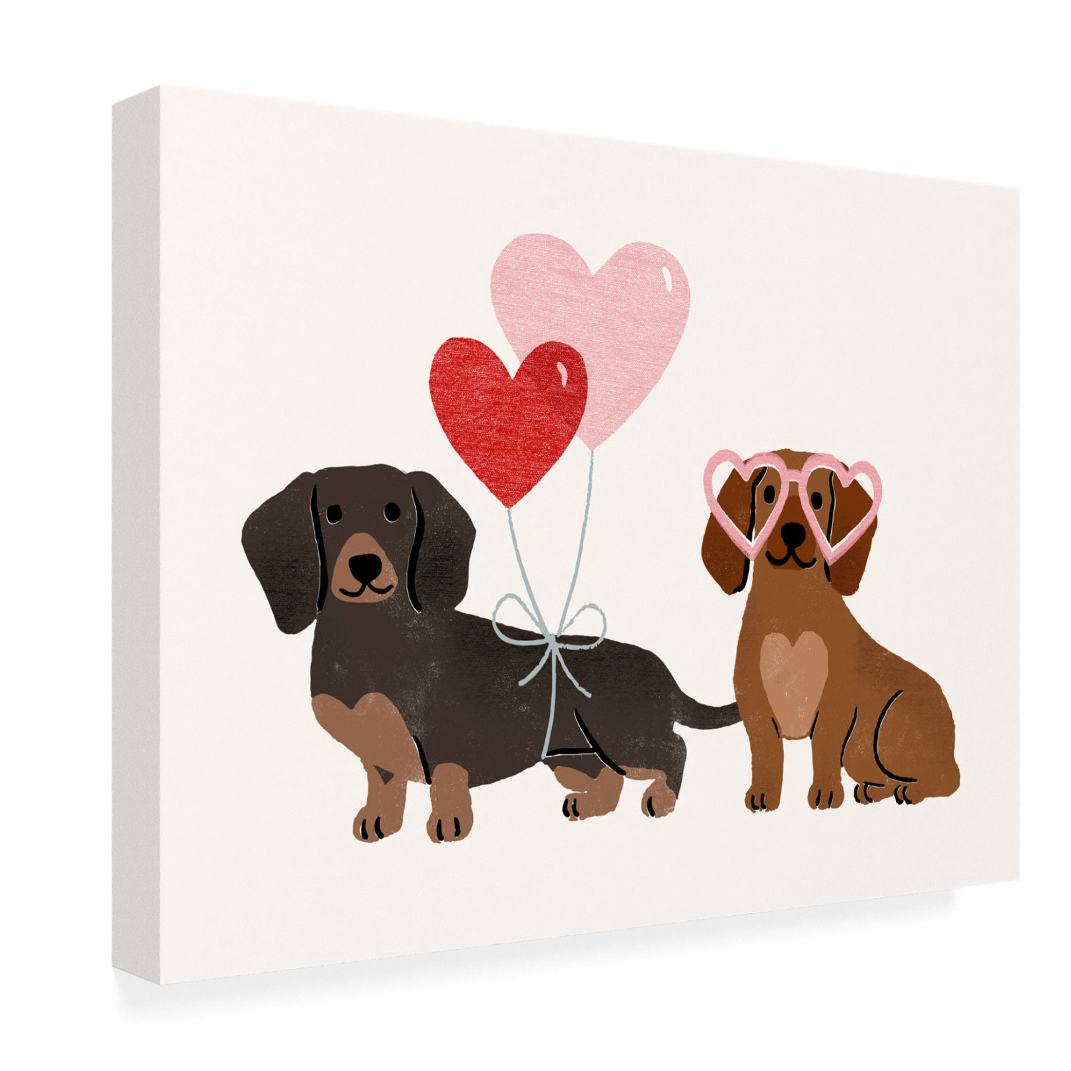 Trademark Fine Art Victoria Barnes  Little Legs Big Heart VII Canvas Wall Art