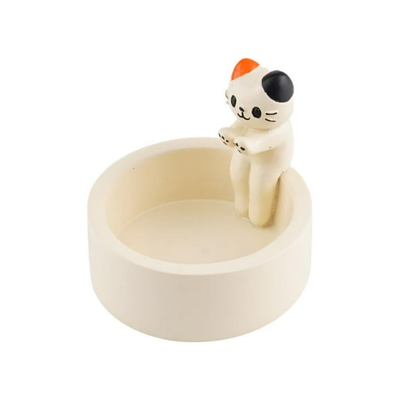 Soug Warming Its Paws Cartoon Kitten Candle Holder Cat Aromatherapy Candle Holder New