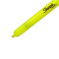 thumbnail image 4 of Sharpie Accent Retractable Highlighters, Chisel Tip, Fluorescent Yellow, Box of 12, 4 of 7