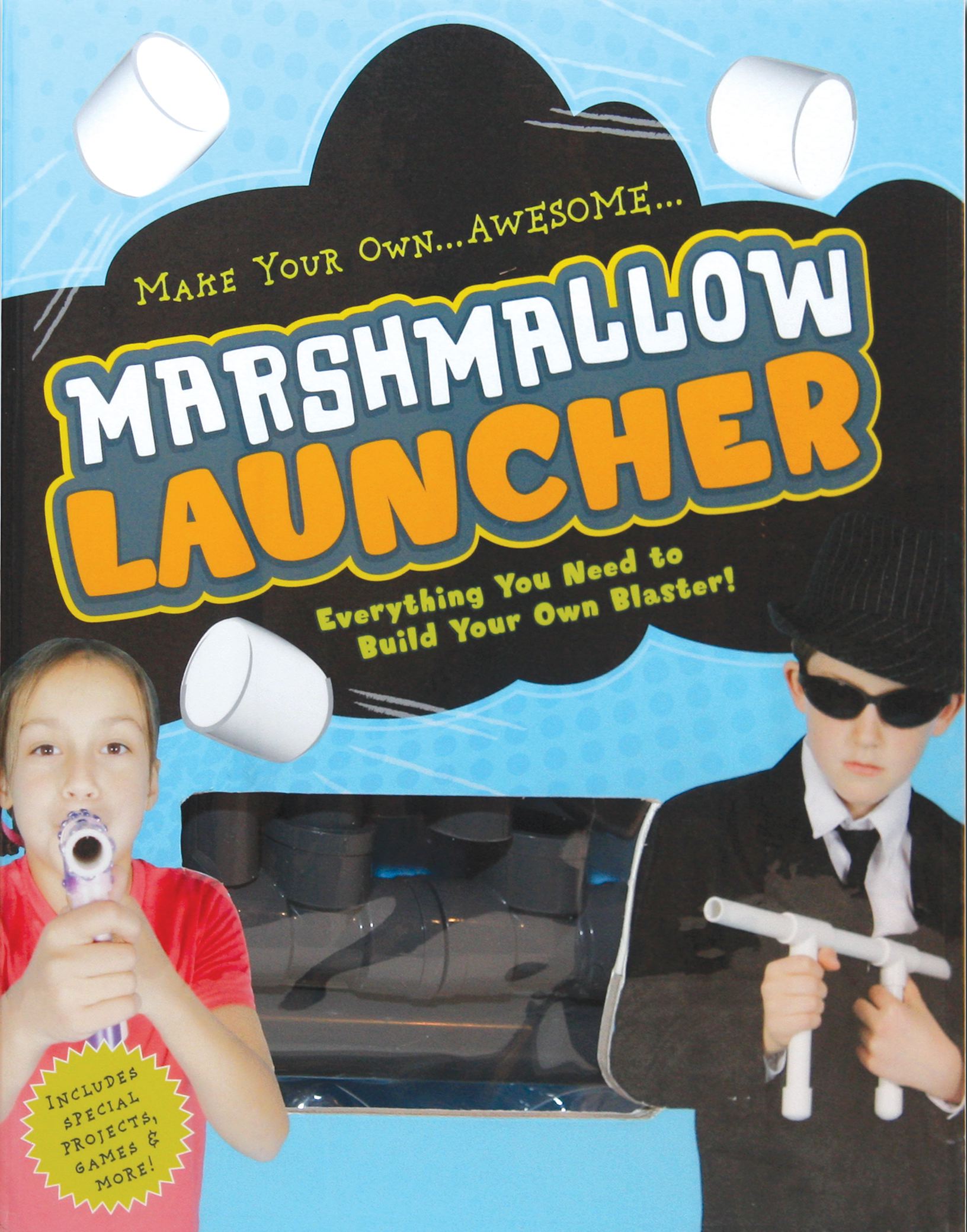 Marshmallow Launcher Ready, Aim, FireHere Come the Marshmallows