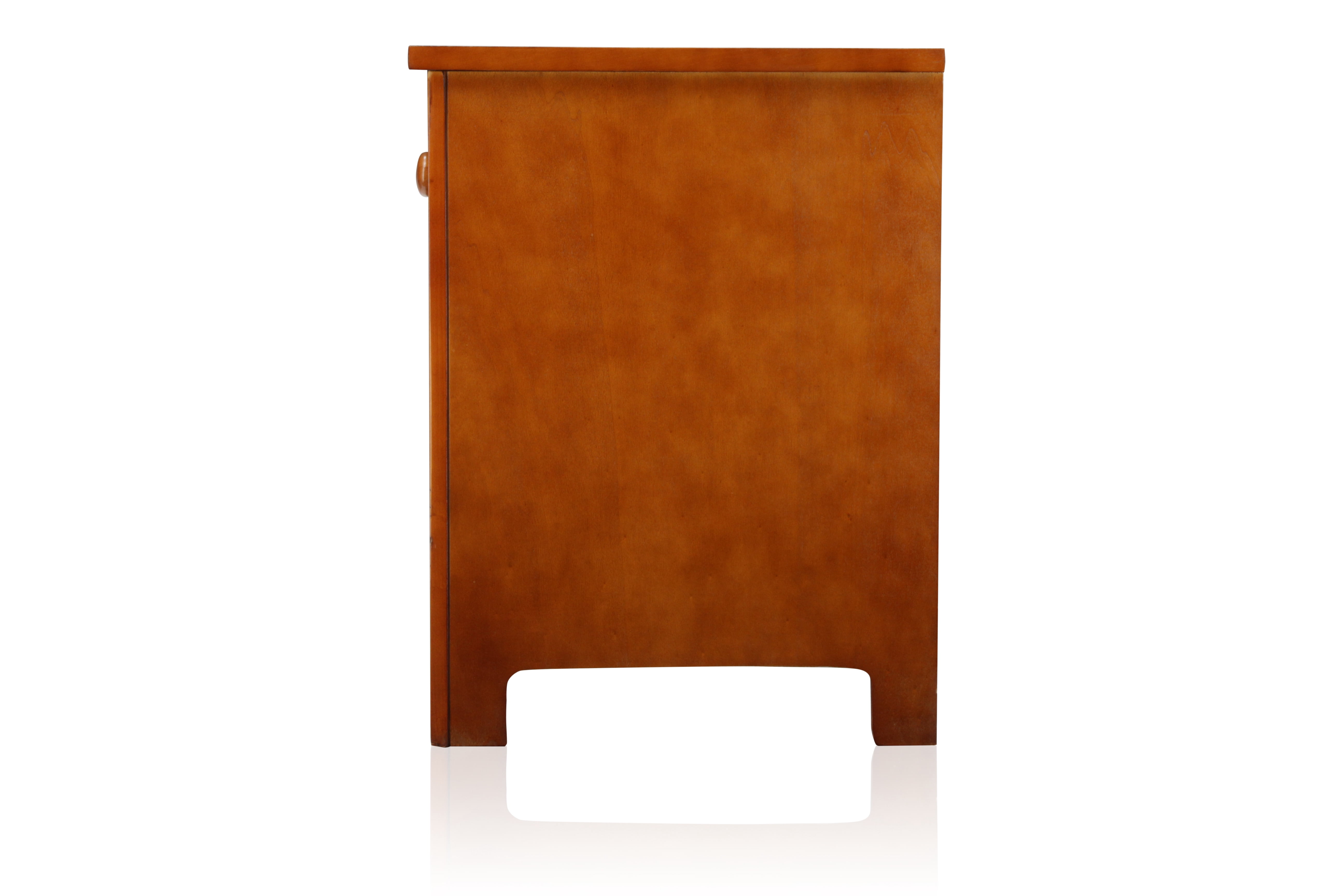 Furniture of America Geniet Nightstand with 1-Drawer, Oak